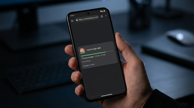 Main screen of 7F777 Game apk page for PK players
